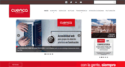 Desktop Screenshot of cuenca.gov.ec