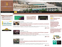 Tablet Screenshot of educacionycultura.cuenca.es